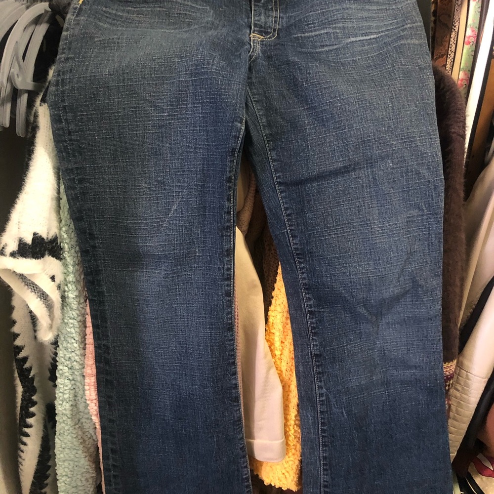 Hudson Women Bootcut Stretch Blue Jeans 30